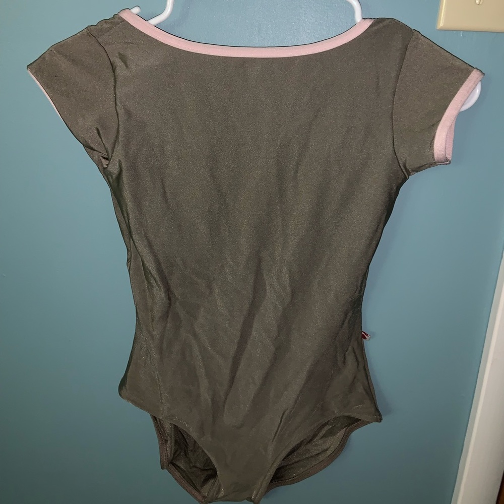 Grey Yumiko Sofiane Leotard